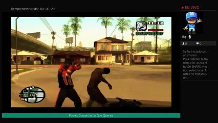 GTA SAN ANDREAS GAMEPLAY PS4 EN DIRECTO