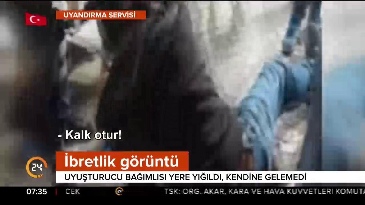 Yere yığıldı