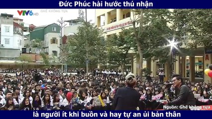 Đức Phúc hài hước thú nhận là người ít khi buồn và hay tự an ủi bản thân