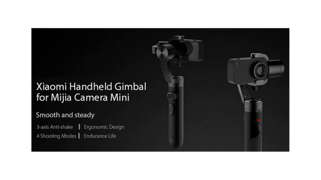 Xiaomi 3-axis Stabilization Brushless Handheld Gimbal