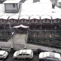 Snowfall started in Shimla 12-Feb-2018