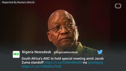 South Africa's Ruling ANC to Finalize Talks On Zuma's Future