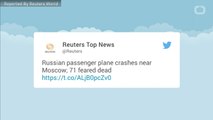 Russian Passenger Plane Crashes Near Moscow, 71 Feared Dead