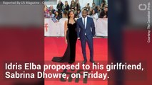 Idris Elba, Sabrina Dhowre Get Engaged