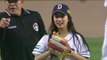 【TVPP】SUZY(Miss A) - First Ball Of The Semifanal, 수지(미쓰에이) - 준플레이오프 시구 @ Paldo Pro-Baseball
