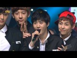 【TVPP】EXO - Winner of this week song with 'Growl', 엑소 - 으르렁 음중 첫 1위 @ Show! Music Core Live
