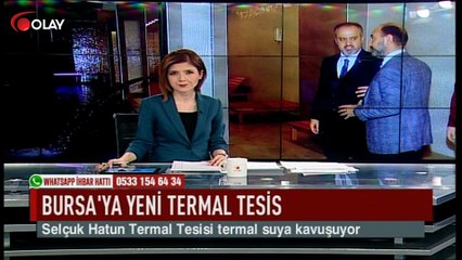 Bursa'ya yeni termal tesis