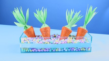 Twine Carrot Candy Holders