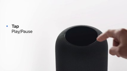 How to use touch controls on HomePod — Apple Support