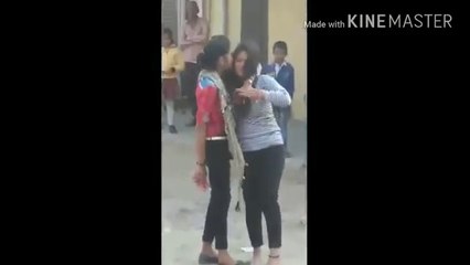 Drunk girl pataudi gurgoan harayana _ Addicted girl dance on road  22 jan 2018