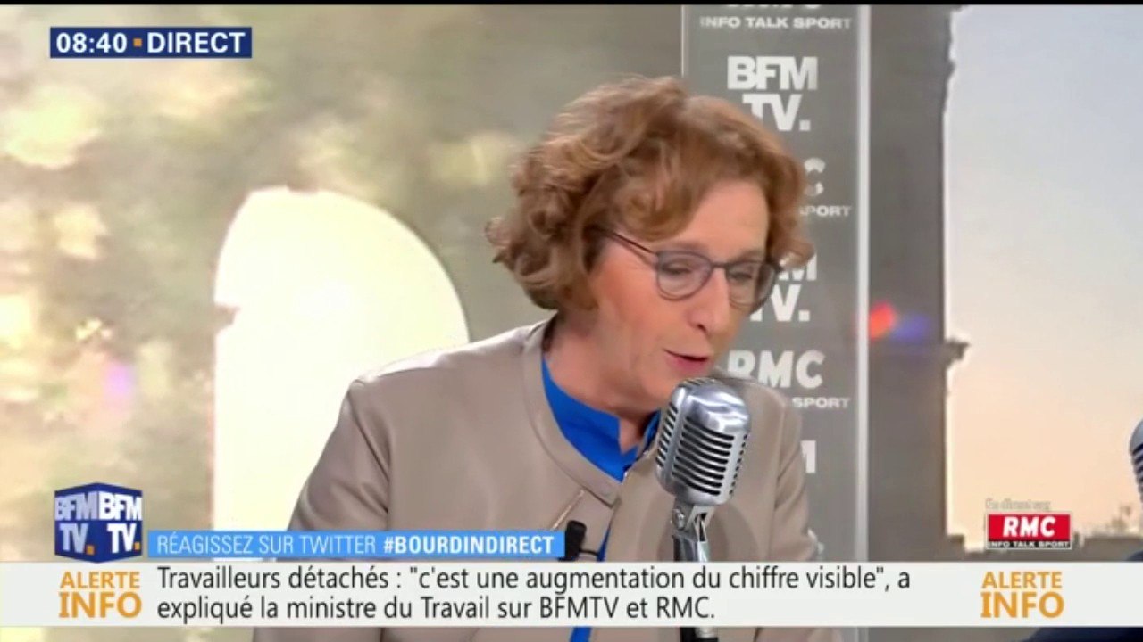 "Le Smic augmentera d’un peu plus de 30 euros d’ici la fin de l’année", précise Muriel Pénicaud