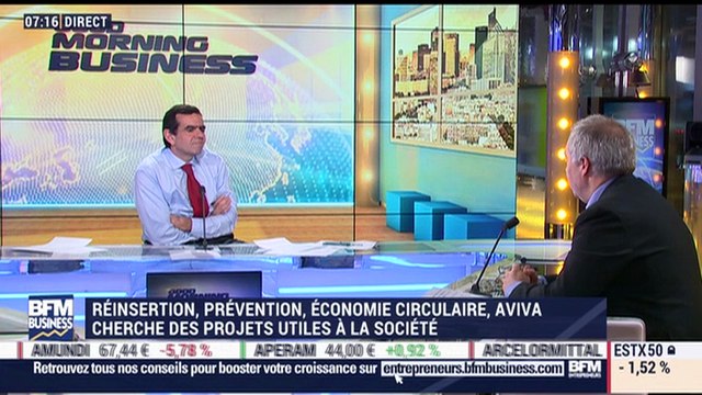 C'est sur l'entrepreneuriat citoyen que se situe la Fabrique Aviva , Patrick Dixneuf - 12/02