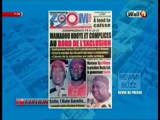 Revue de Presse WalfTv du Lundi 12 Février 2018 en images