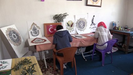 Zeytin Dalı Harekatı'nı resmettiler - HATAY