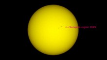 Sun - Sunspots region 2699 (12 February 2018)