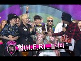 【TVPP】Block B - Winner of the Week Song at goodbye stage!, 블락비 - 음악중심 1위! @ Show! Music Core Live