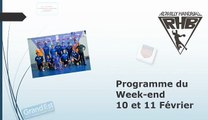 Planning des rencontres 10/11 Février 2018