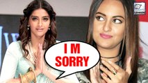 Sonam Kapoor Apologizes To Sonakshi Sinha For Showing Attitude