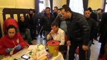 Edirne Belediyesi bin 500 personeli ile Afrin için toplu kan bağışında bulundu