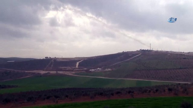 YPG hedefleri top atışlarıyla vurulmaya devam ediyor