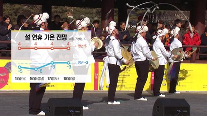 [날씨] "설 연휴, 대체로 맑고 한파 없다"...미세먼지 주의 / YTN