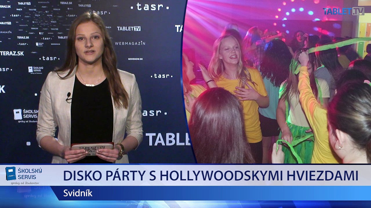 ŠKOLSKÉ SPRÁVY: Diskopárty vo Svidníku a Šaliansky Maťko