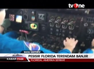 Badai Matthew Datangkan Tsunami di Kota Jacksonville Florida