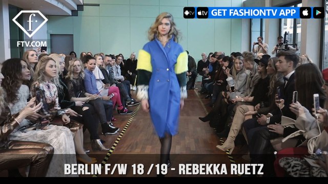 Berlin Fashion Week Fall Winter 18/19 - Rebekka Ruétz | FashionTV | FTV
