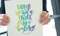 Mesmerizing Watercolor Lettering