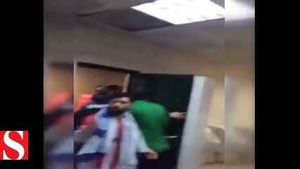 Maç olaylı bitti... Taraftarlar futbolculara saldırdı