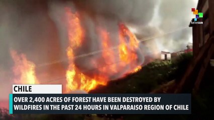 Chile Is Battling Heavy Wildfires Again