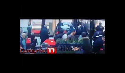 Bursasporlular kahveyi bastı! Dayak yedi