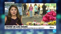 Trump in Las Vegas: What response to the worst mass shooting in US history?