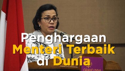 Hebat, Sri Mulyani jadi Menteri Terbaik di Dunia