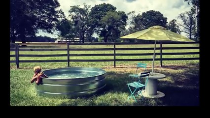 Stock Tank Pools Are Going to Be All the Rage This Summer