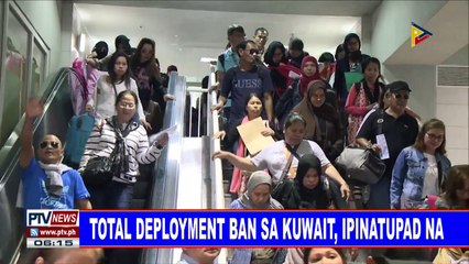 Total deployment ban sa Kuwait, ipinatupad na