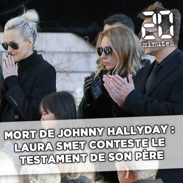 Mort de Johnny Hallyday: Laura Smet conteste le testament de son père