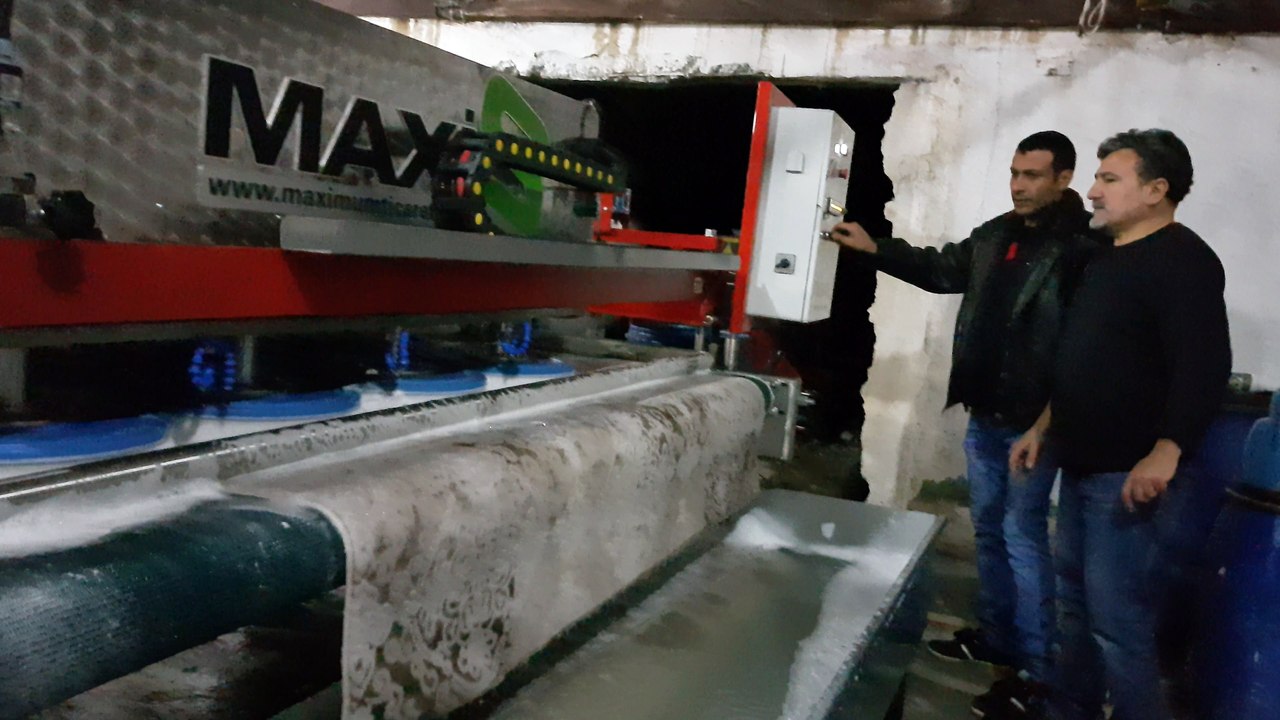 otomatik halı yıkama makinası,halı sıkma makinası  maxis