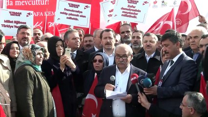 Akıncı üssü ve Genelkurmay çatı davaları - 15 Temmuz Platformu Başkanı Kır - ANKARA