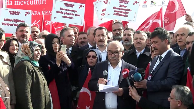 Akıncı üssü ve Genelkurmay çatı davaları - 15 Temmuz Platformu Başkanı Kır - ANKARA