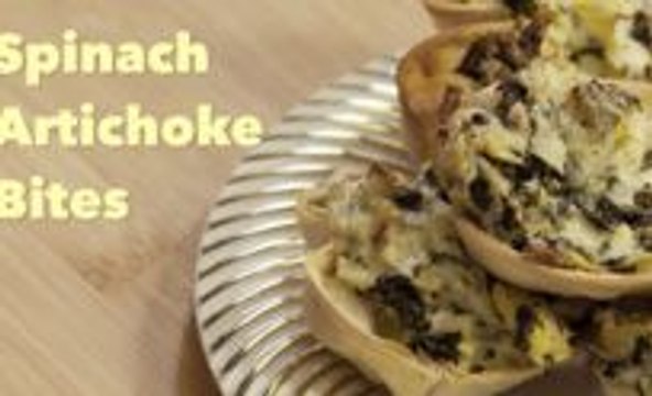Your Mouth Will Water Over These Insane SPINACH ARTICHOKE Bites