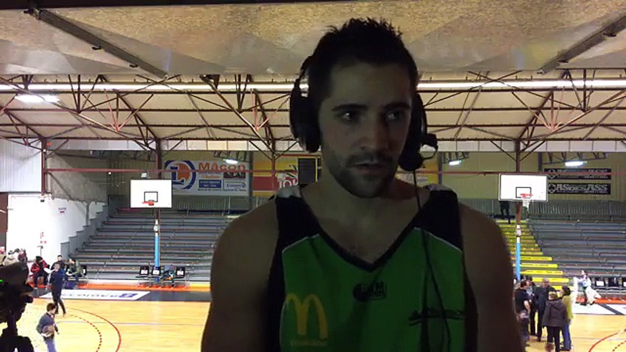 La réaction d'après-match de Jérémy VOLDOIRE après la victoire à Prissé (62-70)