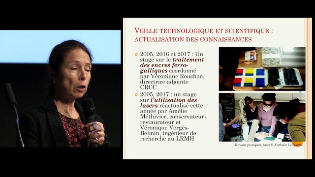 Innover pour conserver: La formation permanente du département des Restaurateurs de l'Institut National du patrimoine