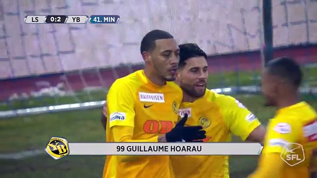 Lausanne 1:4 Young Boys (Swiss Super League 11 February)