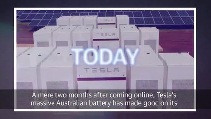 Tesla's South Australian battery just negated an electricity price spike | Engadget Today