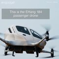 EHang 184 autonomous passenger drone