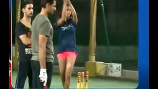 Yeh Hai Mohabbatein : Karan Patel, Aditi Bhatia, Anita Hassandani's Cricket Practice : BCL