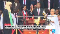 Macron au Burkina Faso : un discours franc et direct face à la jeunesse