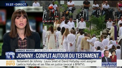 Johnny Hallyday voulait mettre Laeticia, Jade et Joy "à l'abri du besoin"