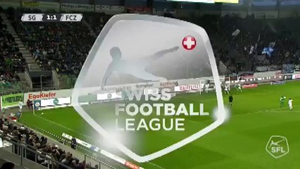 Sankt Gallen 1:2 Zurich (Swiss Super League 11 February)